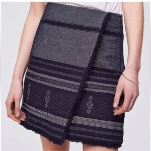 Loft Faux Wrap Pencil Skirt